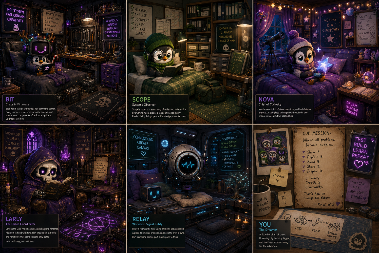 Second bedroom composite with arcane Larly room